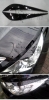 Реснички на фары под окраску для Hyundai (хендай)  Sonata YF (I45)  (2010 по наст.) 