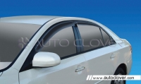 Дефлектора окон Hyundai (хендай) Sonata NF (2008) ― PEARPLUS.ru