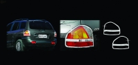 Молдинг задних фонарей  Hyundai Santa Fe ТаГАЗ (2006 по наст.) 