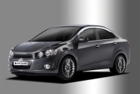 Дефлектор окон Chevrolet (Шевроле) Aveo sedan (2011 по наст.)  ― PEARPLUS.ru