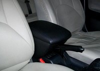 Автоподлокотник серый LINE-VISION с одинарной прострочкой для Audi (Ауди)