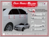 Накладки на ручки дверей (хром)  (минимальный заказ от 10 комплектов) Toyota (тойота) Camry (2012 по наст.) 