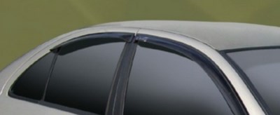 Дефлекторы боковых окон тёмные (4 шт.), Nissan Almera (2006 по наст.) SKU:168161qw