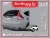 Набор молдингов на щетку стеклоочистителя + парктроники (минимальный заказ от 10 комплектов) Honda (хонда) CR-V (2013 по наст.) 