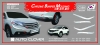 Молдинги на бампера (минимальный заказ от 10 комплектов)  Honda (хонда) CR-V (2013 по наст.) 