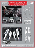 Молдинг интерьера (минимальный заказ от 10 комплектов) Honda CR-V (2013 по наст.)