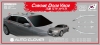 Дефлектора боковых окон (хром)  (минимальный заказ от 10 комплектов) Chrysler (крайслер) 300 C (2004 по наст.) 