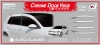 Дефлектор боковых окон (хром)  (минимальный заказ от 10 комплектов) Volkswagen (фольксваген) Golf (гольф) 7 (2013 по наст.) 