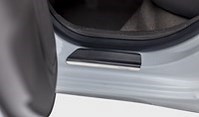 Накладка на внутренние пороги без логотипа (компл. 4шт.) , Chevrolet (Шевроле) Cobalt 2013-