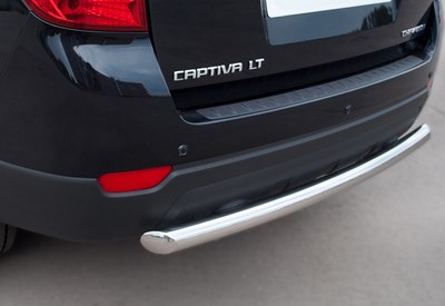 Защита заднего бампера 60мм Chevrolet (Шевроле) Captiva (каптива) (2013 по наст.) SKU:204864qw ― PEARPLUS.ru