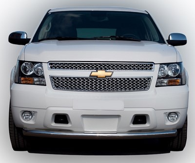 Защита переднего бампера 76мм Chevrolet (Шевроле) Tahoe (2013 по наст.) ― PEARPLUS.ru