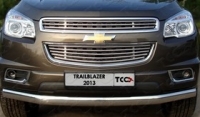 Решётка радиатора нижняя 12 мм на Chevrolet (Шевроле) Trail Blazer 2013 по наст. ― PEARPLUS.ru