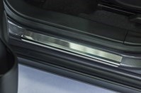 Накладка на внутренние пороги без логотипа (компл. 4шт.) , Chevrolet (Шевроле) Orlando 2012-