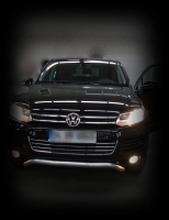 Защита бампера передняя Volkswagen Touareg (2010 по наст.) SKU:5611qe