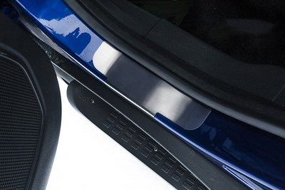Накладка на внутренние пороги без логотипа (компл. 4шт.) , Ford (Форд) EcoSport 2014- ― PEARPLUS.ru