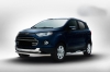 Защита переднего бампера труба d60, Ford (Форд) EcoSport 2014- 