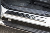 Накладка на внутренние пороги без логотипа (компл. 4шт.) , Ford (Форд) Ranger (рейнджер) 2013-