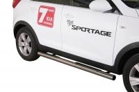 Боковые подножки(пороги) Kia Sportage R (2010 по наст.) SKU:5620qw