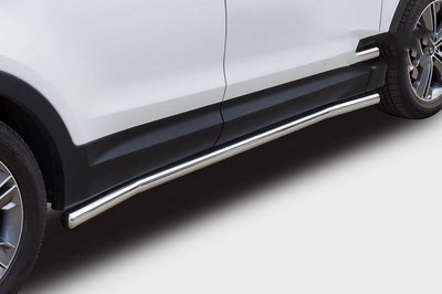 Пороги труба d60 Hyundai Grand Santa Fe 2014-