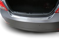 Накладка на задний бампер без логотипа, Hyundai (хендай) Solaris 4D 2014-