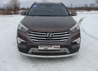 Решетка радиатора 16 мм Hyundai (хендай) Grand Santafe (2014 по наст.) ― PEARPLUS.ru