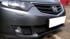 Решетка бампера Honda (хонда) Accord VIII 2008-2012 black