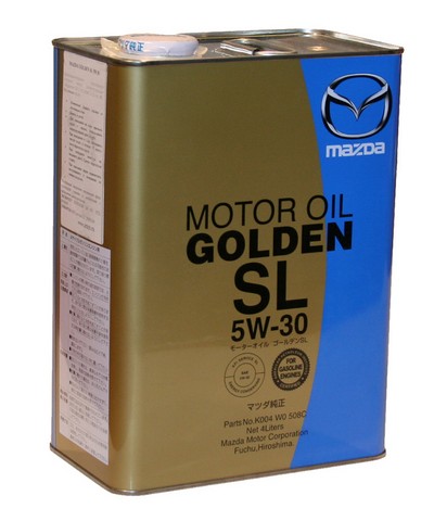 Моторное масло MAZDA Golden SL SAE 5W-30 (4л)