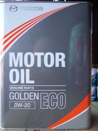 Моторное масло MAZDA Golden ECO SAE 0W-20 (4л) 