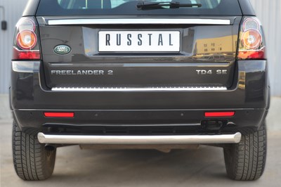 Защита заднего бампера d76 (дуга) Land Rover (ленд ровер) Freelander (фриландер) 2 2013 ― PEARPLUS.ru