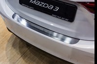Накладка на наруж. порог багажника без логотипа, седан 4d, Mazda (мазда) 3 2013-