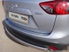 Накладка на задний бампер (лист зеркальный) 1мм Mazda (мазда) CX-5 (CX 5) 2015
