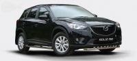 Защита переднего бампера с декоративными элементами d60,Mazda CX-5 2012-