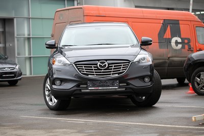 Декоративные элементы на воздухозаборник (черн загл.) d10, Mazda (мазда) CX-9 (CX 9) 2013- ― PEARPLUS.ru