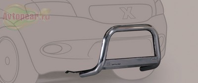 Защита бампера передняя 2.5 TDI/Wagon Hyundai (хендай) Galloper (галлопер) (1998-2001) SKU:48409qw ― PEARPLUS.ru