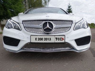 Решетка радиатора нижняя (лист) Mercedes (мерседес)-Benz E 200 2013 (купе) ― PEARPLUS.ru