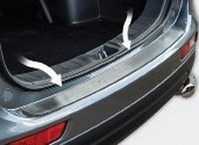 Накладка на наруж. порог багажника с рисунком (компл. 1шт.) , Mitsubishi (митсубиси) Outlander (оутлендер) XL 2012-