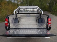 Защитный алюминиевый вкладыш в кузов автомобиля (комплект) Mitsubishi (митсубиси) L200 2015