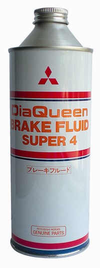 Тормозная жидкость MITSUBISHI Brake Fluid Super4 (0, 5л) 