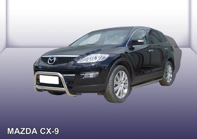 Кенгурятник d57 низкий Mazda (мазда) CX-9 (CX 9) (2013 по наст.) ― PEARPLUS.ru