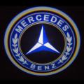 Подсветка в дверь с логотипом Mercedes (мерседес)