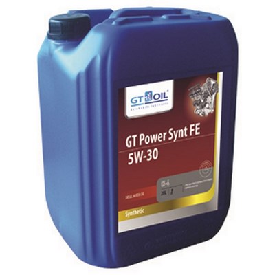 Моторное масло для дизельных двигателей GT Power Synt FE  (Синтетика)   5W-30 (20л) ― PEARPLUS.ru