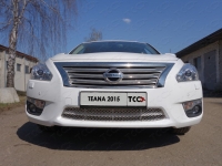 Решетка радиатора (лист) 1мм Nissan (ниссан) Teana 2015 ― PEARPLUS.ru