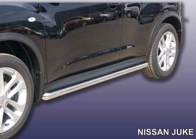 Пороги d57 труба Nissan (ниссан) Juke (жук) (2011 по наст.) SKU:93255qw ― PEARPLUS.ru