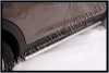 Боковые подножки (пороги) труба из нержавеющей стали d75x42 мм (овал) Kia (киа) Sorento (2006-2010) 