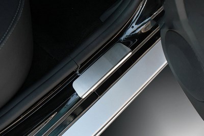 Накладки на пороги без логотипа Nissan Terrano 2014-