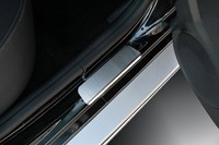 Накладки на пороги без логотипа Nissan (ниссан) Terrano 2014-