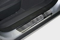 Накладка на внутренние пороги без логотипа (компл. 4шт.) , Opel (опель) Astra (астра) 5D 2012-