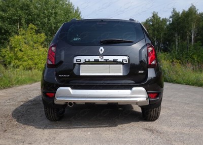 Защита задняя 60, 3 мм Renault (рено) Duster 2015 ― PEARPLUS.ru