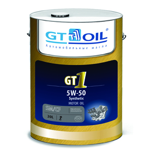 Моторное масло для бензиновых и дизильных двигателей GT 1   (Синтетика
PAO + Esters)   5W-50 (20л)