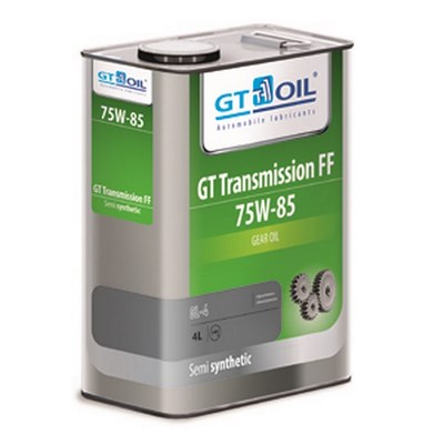Трансмиссионное масло для механических трансмиссий GT Transmission FF  (П/синтетика)  75W-85  (4л) ― PEARPLUS.ru